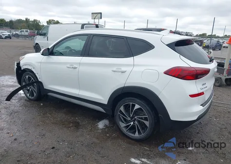 2021 Hyundai Tucson Sport z USA, uszkodzony, nr VIN KM8J33AL1MU322078